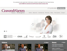 Tablet Screenshot of cravenswarren.com
